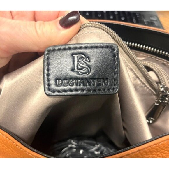NWT Bostanten Hobo Shoulder Bag Purse with Handy Side Zipper Pockets City - Picture 10 of 10